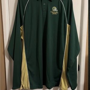 Russell Athletic Green and Gold Polo Colorado State